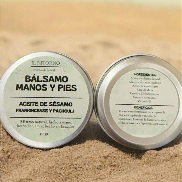 Bálsamo de manos y pies