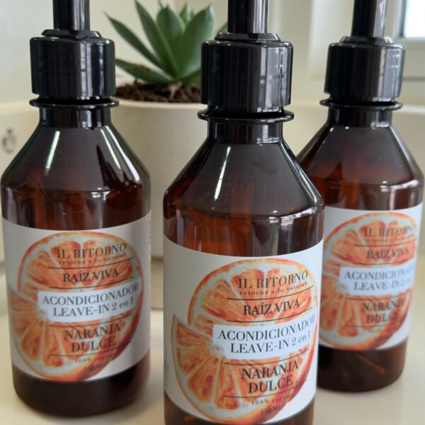 Raíz Viva · Acondicionador 2en1 Naranja Dulce