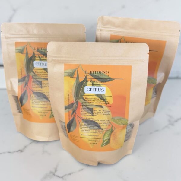 Sales de baño Citrus