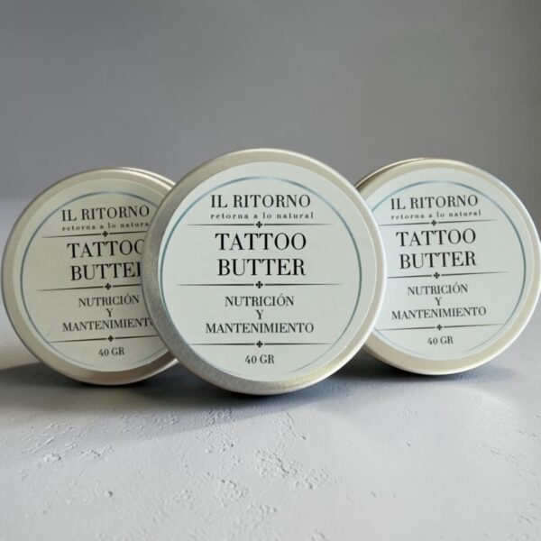 Tattoo Butter · Nutrición y mantenimiento